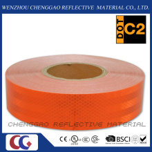 Горячая распродажа Флуоресцентный оранжевый Светоотражающая клейкая лента для тележки (CG5700-ОО)